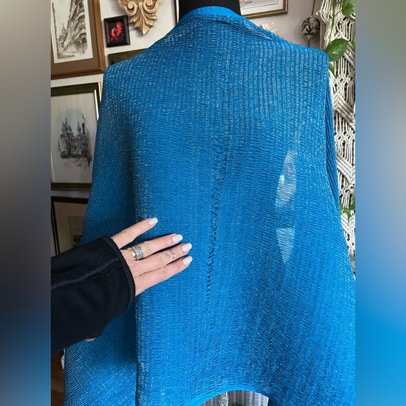 Crinckled chiffon wrap - Picture 6 of 11